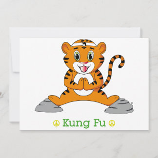 Invitación Kung Fu Tiger™
