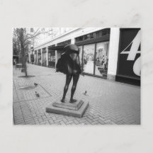 Kvinneakt y la postal de los Pigeons