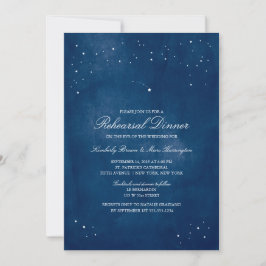 Invitación La acuarela azul de Star | Ensayo Boda