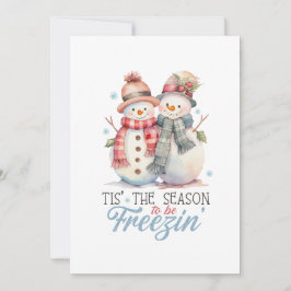 Invitación La acuarela es la estación de congelación