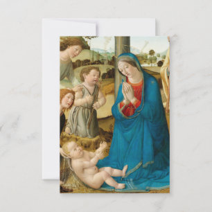 Invitación La Adoración del Niño Cristo