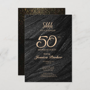 Invitación La Agencia de Oro Negro sorprende a los 50 años