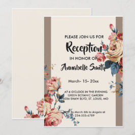 Invitación la amada recepción