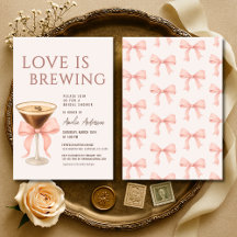 La Amor está en Infusión: Bridal Shower de Espress
