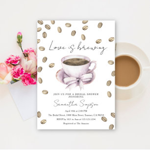 Invitación La amor está hirviendo Despedida de soltera