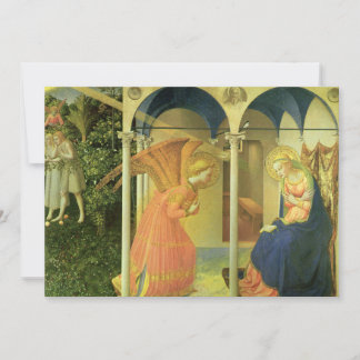 Invitación La Anunciación del Prado por Fra Angelico