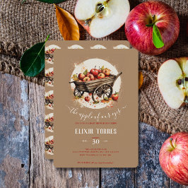 Invitación La Apple De Nuestro Baby Shower Ojo