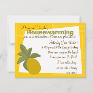 Invitación La asombrosa piña