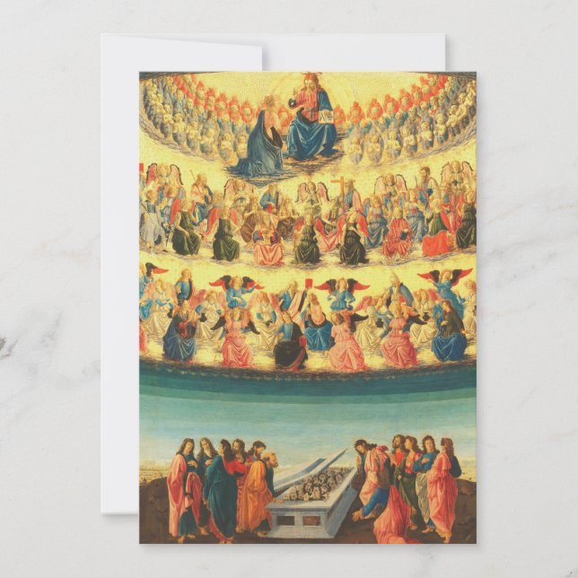 Invitación La Asunción de la Virgen María (Anverso)