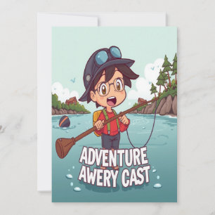 Invitación La aventura de Avery espera