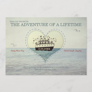 Invitación La aventura más grande - la boda invita