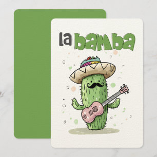 Invitación La Bamba Cactus Jam – Una Fiesta Musical de Cinco 