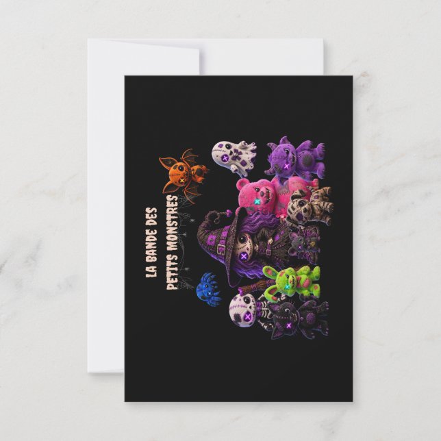 Invitación La Bande des Petits Monstres (Anverso)