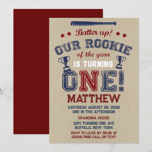 Invitación La Batalla De Nuestro Pequeño Gallinazo Se Está Co (Anverso / Reverso)