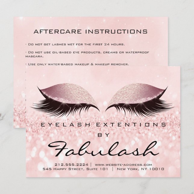 Invitación La belleza de los latigazos Extensión Después de l (Anverso / Reverso)