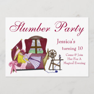 Invitación La belleza durmiente