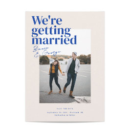 Invitación La boda de Belmont salva la fecha