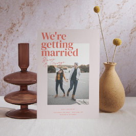 Invitación La boda de Belmont salva la fecha