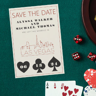 Invitación La Boda Del Skyline Casino De Las Vegas Ahorra La 
