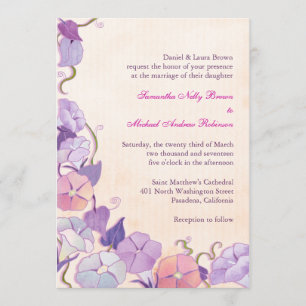 Invitación La boda formal elegante invita
