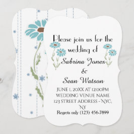Invitación La Boda Invita A La Flora Personaliza El Destino D