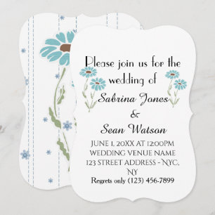 Invitación La Boda Invita A La Flora Personaliza El Destino D