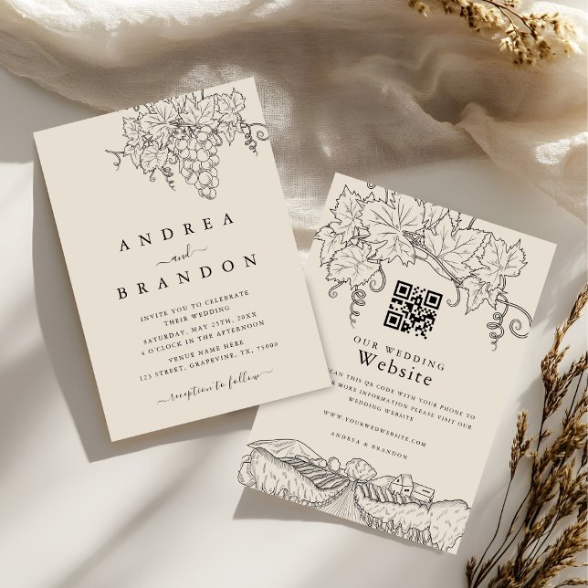 Invitación La bodega de vinos del Valle de Napa en un solo Bo (Subido por el creador)