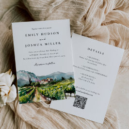 Invitación La bodega rusa en un solo Boda