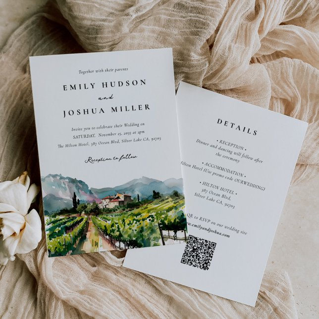 Invitación La bodega rusa en un solo Boda (Subido por el creador)