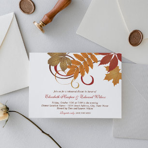 Invitación La caída rusa deja al Boda ensayar la cena