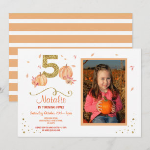 Invitación La calabaza 5ta foto del fiesta de la caída de