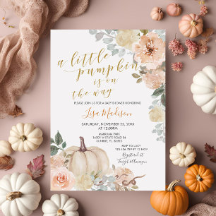 Invitación La calabaza blanca está en camino