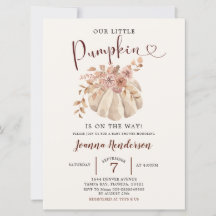 La Calabaza Blanca Floral De Boho Está En Camino D