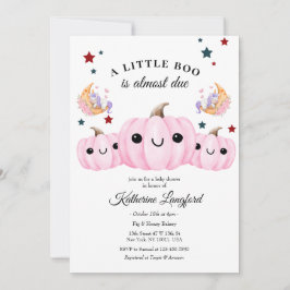 Invitación La Calabaza Cuta Está En Camino | Baby Shower de H