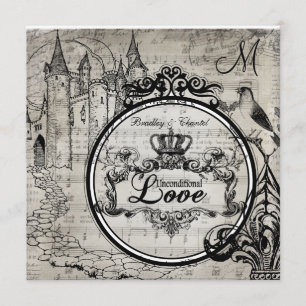 Invitación La canción pagina la boda incondicional del amor