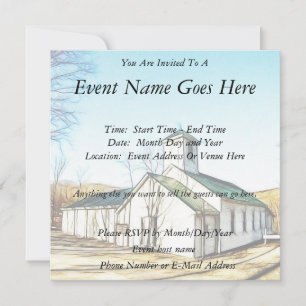 Invitación La capilla del país