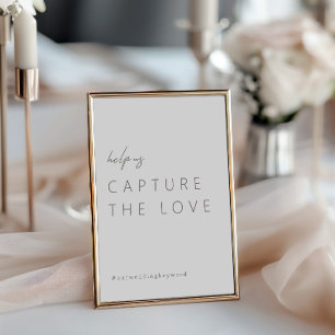 Invitación La Captura Minimalista Moderna Del Rótulo Del Amor