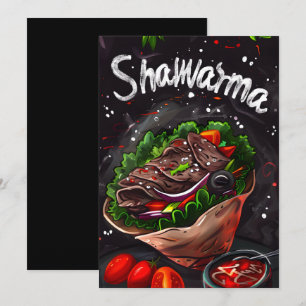 Invitación La carne de vacuno de Oriente Medio warma・・・・・ح・・