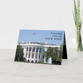 Invitación La Casa Blanca de Trump es el cumpleaños número 50