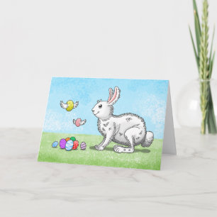 Invitación La caza de huevos del conejo de Pascua