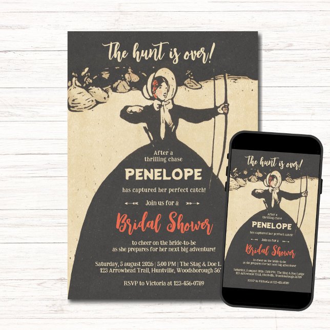 Invitación La Caza Es Por La Ducha De Novias (Subido por el creador)