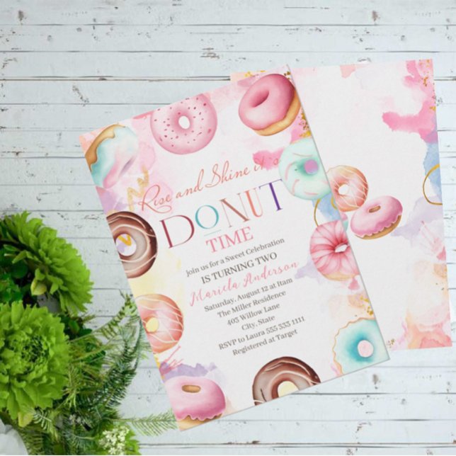 Invitación La celebración de la acuarela en tiempo de Donat s (Subido por el creador)