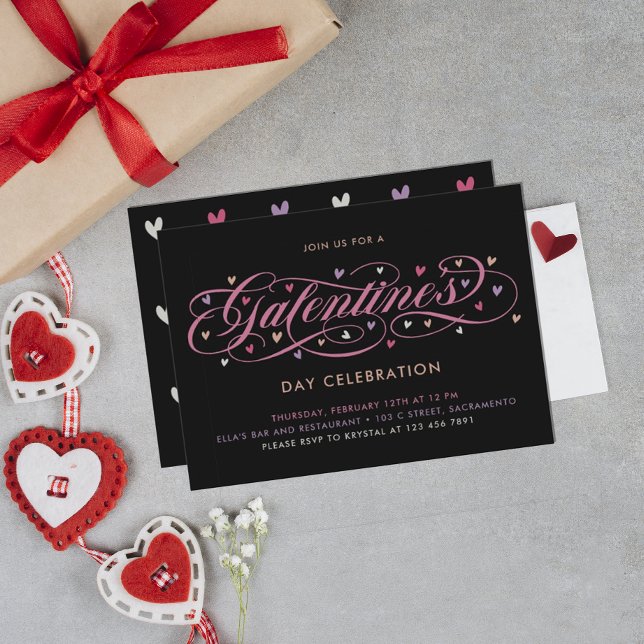 Invitación La celebración del Día de Galentine (Subido por el creador)