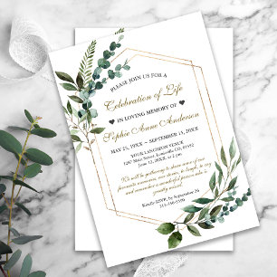 Invitación La celebración del oro de la vegetación en el fune