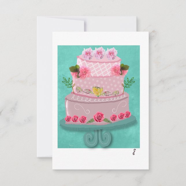 Invitación La Celebración Rosey (Anverso)