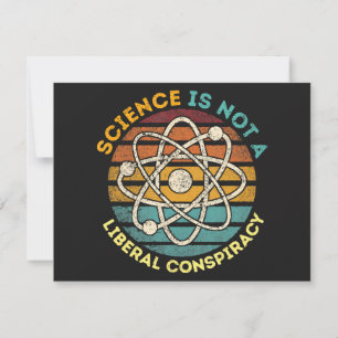 Invitación La ciencia no es una conspiración liberal