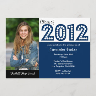 Invitación La clase de la graduación 2012 ENROLLA ABAJO para