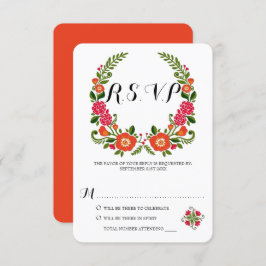 Invitación La colección de Bodas de verano de Bohemia