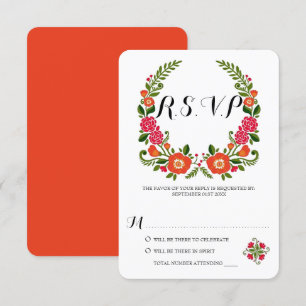 Invitación La colección de Bodas de verano de Bohemia