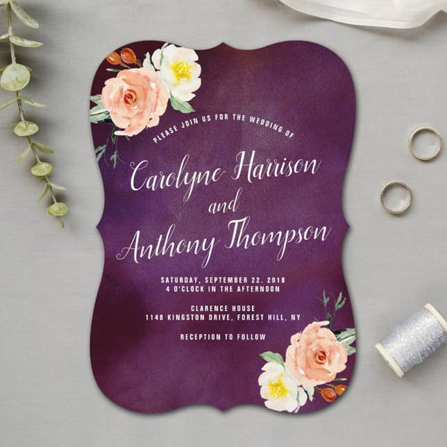 Invitación La colección de Bodas Romance In Bloom (Subido por el creador)